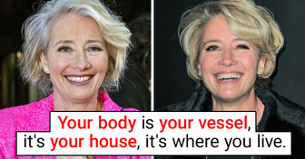 How Actress Emma Thompson Rewrites the Rules on Accepting Our Bodies and Chooses Not to Glorify Hollywood Beauty Standards