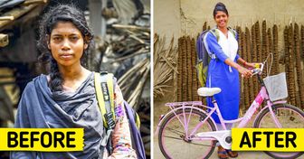 A Photographer Gives Bicycles to Kids to Save Them From Walking for Hours to School Every Day