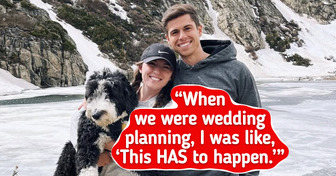 Wisconsin Bride & Groom Find Clever Way to Let Their Furry Friend Play a Big Role in Big Day