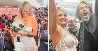 Following Ruined Wedding Plans, a Couple Gets Married on a Plane