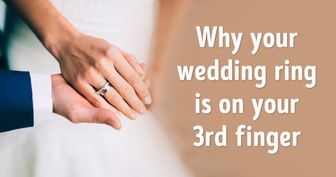 The fascinating reason why your wedding ring is worn on your third finger