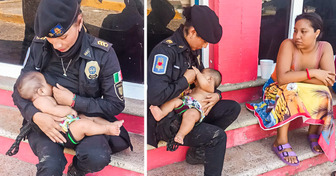 A Police Officer Breastfed a Crying Baby Who Went 2 DAYS Without Food, After a Deadly Hurricane