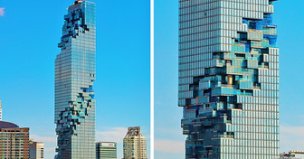 A Skyscraper That Changes Its Shape + 17 Weird Buildings Around the World