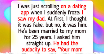 I Found My Dad on a Dating App, His Excuse Left Me Speechless