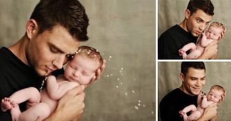 20 Сute Photos of Happy Dads and Their Babies