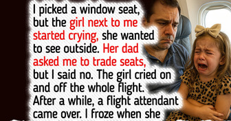 I Refused to Give My Seat to a Crying Girl, but the Steward Had Other Plans