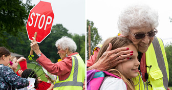 An 87-Year-Old Crossing Guard Retires After 55 Years; Local Children Repaid Her With a Tender Surprise
