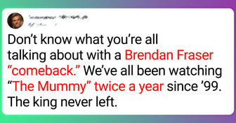 The Internet Can’t Get Enough of Brendan Fraser, and These 15 Tweets Are Here to Prove That