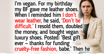 I’m Vegan and My BF Bought Me Leather Shoes, So I Taught Him a Lesson He Won’t Forget