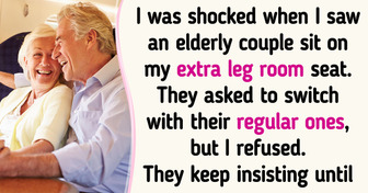 I Refused to Give My Extra Leg Room Seat to an Elderly Couple on 12-Hours Flight