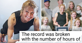 A 58-Year-Old Woman Just Broke the Record for the Longest Plank and Left Everyone in Awe