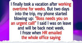 I Refused to Take a Work Call on Vacation, Now HR Is After Me