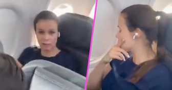 Passenger Records a Woman Who Refused to Give Up Her Window Seat to a Crying Child on Flight