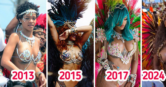 Rihanna Transforms Into Mesmerizing Carnival Goddess at Crop Over