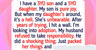 I Love My Son, but My Daughter Is a Curse, I Want to Give Her Up for Adoption