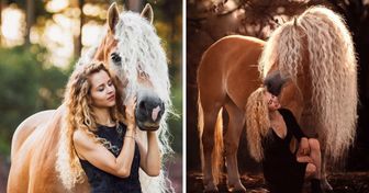 A Girl Shares Photos With Her Majestic Horse, and They Look Like Twins