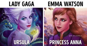20+ Celebs Illustrated as Beloved Cartoon Characters