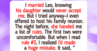 I Walked Out of the Family Reunion After My Stepdaughter Handed Me a List of “Rules”