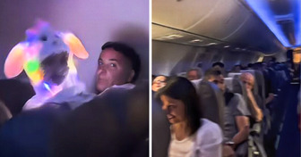 Viral Video: Child’s Glowing Outfit on a Dark Plane Causes Reactions