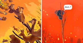 People All Over the World Are Creating Tribute Art to Express Their Feelings About the Australian Bushfires (25 Pics)