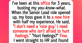My Manager Gave My Promotion to a New Hire Because I Was "Too Kind"—I Went to HR