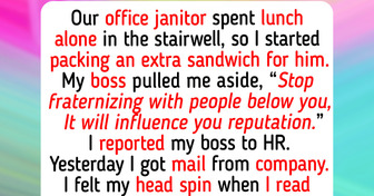 Kansas Employee Brings the Janitor a Sandwich Every Day. The Boss Says Stop, She Goes to HR, and the News That Follows Raises Questions About Kindness, Compassion, and Leadership on the Job