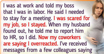 My Boss Forced Me to Attend a Meeting While I Was in Labor; I Reported Him to HR, but Now I Regret It