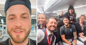 After an 18-Hour Delay a Man Was Excited to Be the Only Passenger on the Plane