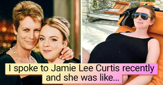 Lindsay Lohan Reveals the Motherhood Advice She Got From Jamie Lee Curtis