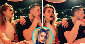 Elon Musk Posts an Intimate, “Role-Play” Photo of His Ex, Amber Heard, and It Sparks Controversy