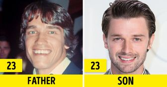 20 Celebrity Sons That Look Just Like Their Fathers