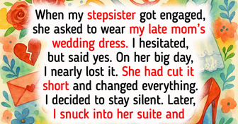 My Stepsister Ruined My Mom’s Wedding Dress, but I Got Even on Her Big Day