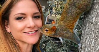 A Squirrel Has Visited the Human That Saved Her From an Owl Chase for the Past 8 Years to Say Thanks