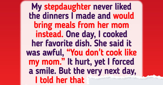 I Refuse to Watch My Stepdaughter Bring Her Mom’s Food to My Table