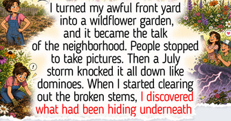 13 Bare Backyards Turned Into Gardens the Whole Street Stops For: a Thyme Path and a Meadow on Sand