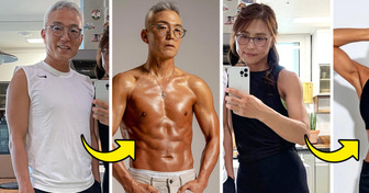 A Korean Couple, 61 & 56, Start Going to the Gym Together and Become Totally Unrecognizable