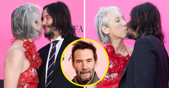 Keanu Reeves Caught Kissing His Girlfriend With Eyes Wide Open, and It Sparks a Debate