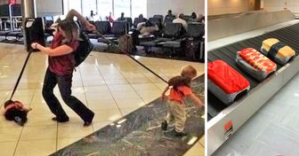 20+ Unexpected Airport Sightings That May Make You Chuckle