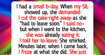 I Told My SIL to Leave My Birthday After She Cut My Cake—Now My Whole Family Is Punishing Me