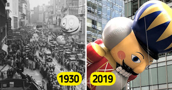 100 Thanksgiving Parades Since 1924: 5 Then-and-Now Photos, Like the Years Balloons Were Let Go Over the City