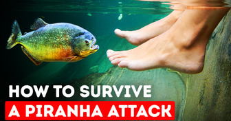 The Only Way to Escape When Piranhas Surround You
