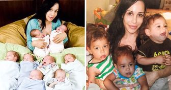 A Single Mom of Six Gave Birth to Eight Kids at Once, Here’s What a Day in Her Life Looks Like