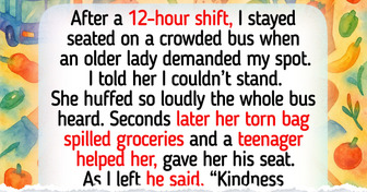 I Didn’t Give Up My Seat to an Old Lady—I’m Not Charity