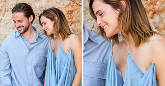 Emma Watson’s Gravity-Defying Dress Is the New Viral Optical Illusion No One’s Able to Solve