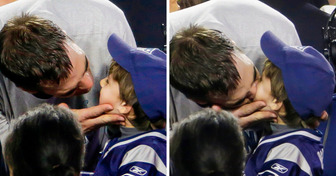 Tom Brady Explains Long Kiss on the Lips With His 11-Year-Old Son