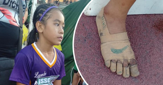 A Girl Wins 3 Gold Medals With Shoes Drawn on Her Feet and Her Viral Photo Changed Her Life