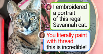 16 Embroidery Masters That Don’t Just Stitch, but Create Miracles With Their Needles