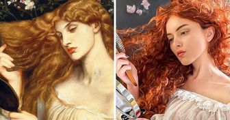An Art Critic “Cosplays” as Famous Paintings and Now We Are Not Sure If Life Imitates Art or Vice Versa