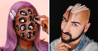 5 Makeup Artists Who Use Their Faces to Create 3D Art