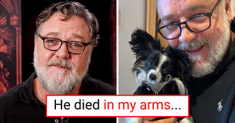Russel Crowe Breaks Down as He Reveals the Tragic Way He Lost His Puppy